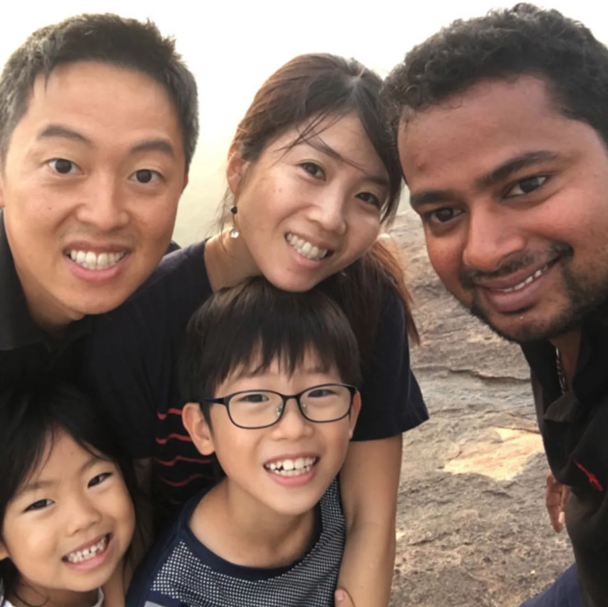 スリランカでタクシーチャーターを利用した旅行客の写真 2